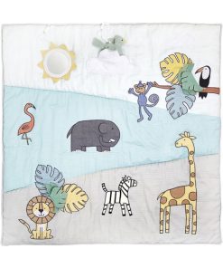Tapis d'éveil réversible Safari - Multicolore