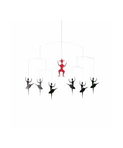 flensted Mobiles' Andersen Ballet Black - Rouge