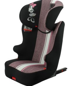Siège Auto Starter Easyfix Groupe 2/3 (15-36kg) - DS Minnie - Noir Rose foncé Blanc