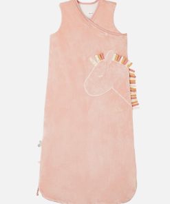 Gigoteuse Veloudoux 90-110cm Lina & Joy - Rose