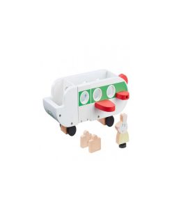 Peppa Pig Avion En Bois Et Parsonnage Madame Rabbit - N/A