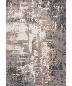Tapis salon 200x290 TRENDA Beige idéal pour le grand salon - Beige