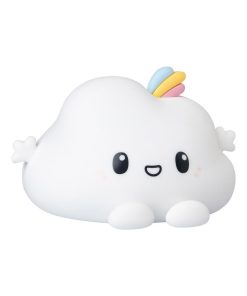 Veilleuse lumineuse tactile en silicone, Nuage - Multicolore