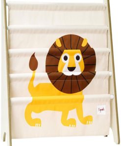 Bibliothèque En Tissu Lion - Jaune