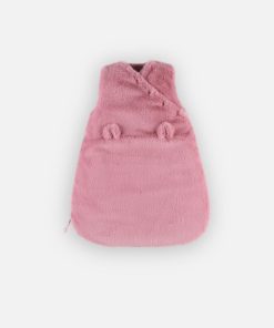 Gigoteuse 50 cm longs poils, rose - Rose