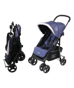 Poussette Tout Terrain Texas 6-36 Mois - Mickey - Bleu