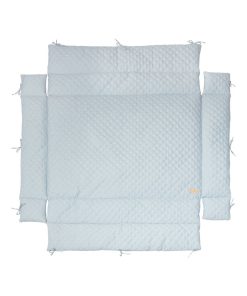 Tapis de parc rectangulaire avec bords - imperméable 'ROBA' roba Style - Bleu clair