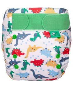 Couche lavable TE1 - EASYFIT - Taille Unique (3.5-15kg) - Dino March - Multicolore