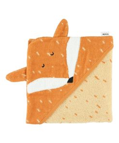Cape de bain renard Mr. Fox (75 x 75 cm) - Orange