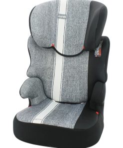 Rehausseur Enfant Befix Groupe 2/3 (15-36kg) - 4 Étoiles Adac - Linea Nania Gris - Gris Gris