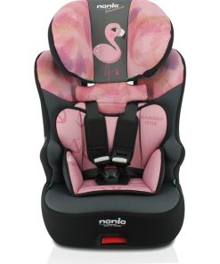 Nania - Siège auto fixations isofix RACE I FIX 76-140 cm R129 i-Size – Flamingo - Rose