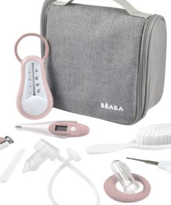 Trousse de toilette old pink (9 accessoires) - Rose