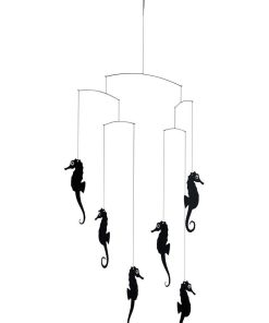 flensted Mobiles' Hippocampes Noir - Noir