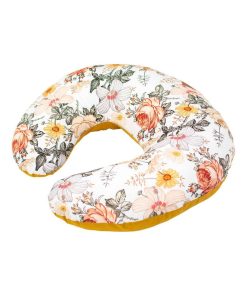 Petit coussin d'allaitement ergonomique + housse, Néo Vintage - Multicolore
