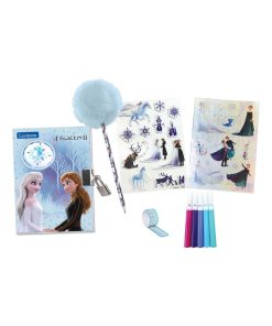 Journal Intime Electronique Reine Des Neiges Avec Effets Lumineux Et Accessoires - N/A