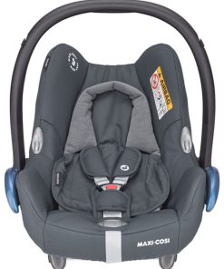 Cosi MAXI-COSI Cabriofix, Groupe 0+, avec réducteur, de 0 à 12 mois environ (13kg), Essential Graph - Beige gris