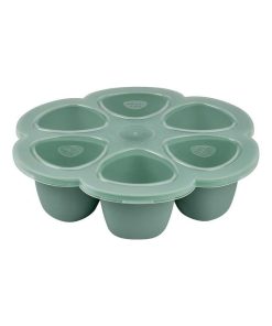 Moule de congélation multi portions silicone Sage green (6 x 90 ml) - Vert