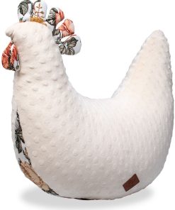 Coussin d'allaitement Poule, Néo Vintage - Ecru