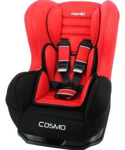 Siège Auto Cosmo Groupe 0/1 (0-18kg) - Luxe Rouge - Rouge coquelicot