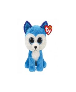 Ty Beanie Boos Medium Prince Le Husky - Bleu