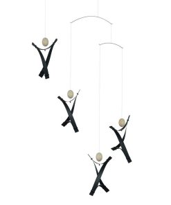 flensted Mobiles' Libre Esprit Noir - Rouge