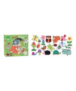 Magnets Jardin Boite De 20 Pcs - Rose