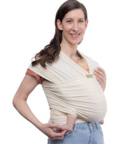 Echarpe de portage Boba Wrap Serenity Sand Oat Meadow - Multicolore