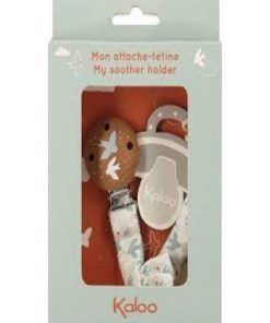 Attache-sucette Colombe K'doux - Vert d'eau