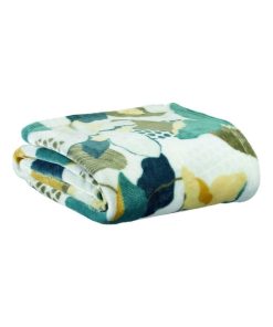 Plaid ultra-doux 130x160 cm Lobelia - Bleu