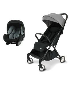Poussette Combinée 2 En 1 Orla + Siège Beone (grp 0+) - Noir