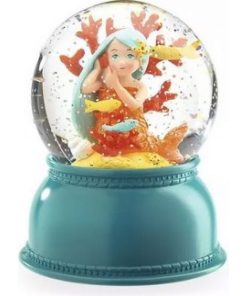 Veilleuse Boule A Neige Sirene - Multicolore