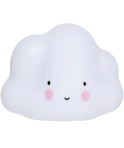 Veilleuse nuage blanc (24,5 cm) - Blanc