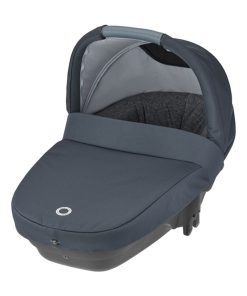 Nacelle BEBE CONFORT Amber Plus, Groupe 0, Utilisable en voiture, Confortable, Essential Graphite - Gris Bleu