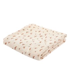 Lange 110x110cm BABBLING BIRDS beige - Beige