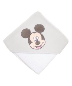 Cape de bain 80x80 cm Mickey Classic - Bleu
