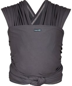 HOPPEDIZ Écharpe de portage extensible anthracite 460 cm - gris anthracite