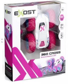 Voiture 360° Cross Pneus Rose - N/A