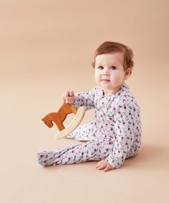 Pyjama dors-bien en jersey, - Blanc