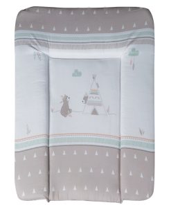 ROBA Matelas À Langer "Indibear" - 85x75 - Revêtu De PU - Marron