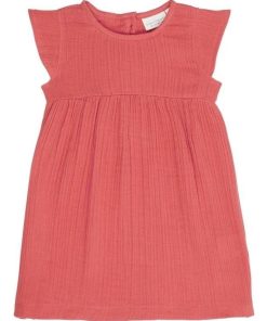 Robe Bébé Bio Rouge Coquelicot - Rouge