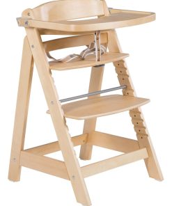 ROBA Chaise Haute Évolutive "Sit Up Click & Fun" + Table À Manger - Beige