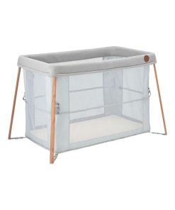 MAXI-COSI Iris Lit de voyage 2 en 1 - Compact - De la naissance à 3 ans - Essential Grey - Gris clair