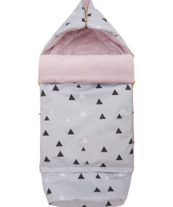 Chancelière imperméable doublée 0/4 ans, TANGRAM - Rose clair