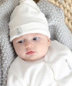 Bonnet En Velours Blanc Sophie La Girafe (0-1 Mois) - Blanc