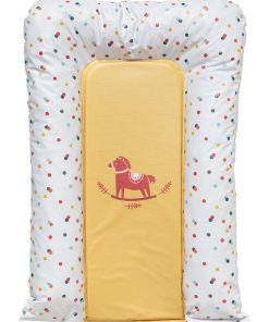 Matelas à langer Flocons 50x70 cm - En Selle - Jaune
