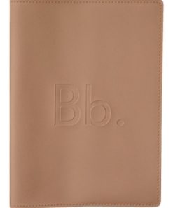 Protège carnet de santé Pure Camel - Marron