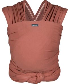 HOPPEDIZ Écharpe de portage extensible cuivre 540 cm - Cuivre