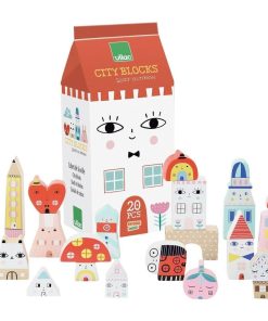 Cubes en bois : Tiny city Suzy Ultman - N/A