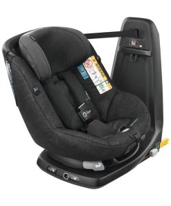 Siège auto BEBE CONFORT AxissFix Air, Group 0+/1,Pivotant, i-Size, Airbags intégrés, Nomad Black - Noir Noir