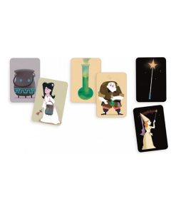 Jeu De Cartes De Memoire Et Cooperation Magic School - N/A